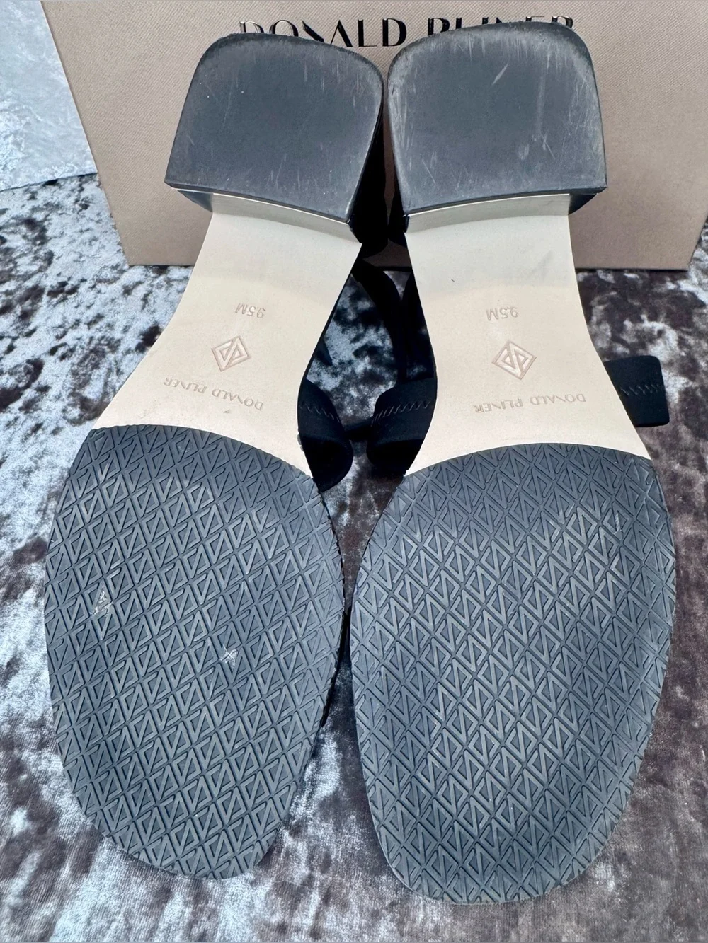 Donald Pliner Helen Strap Block Sandal